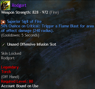 MMOJUGG Guild Wars 2 US Rodgort Details View of Item Function and Use