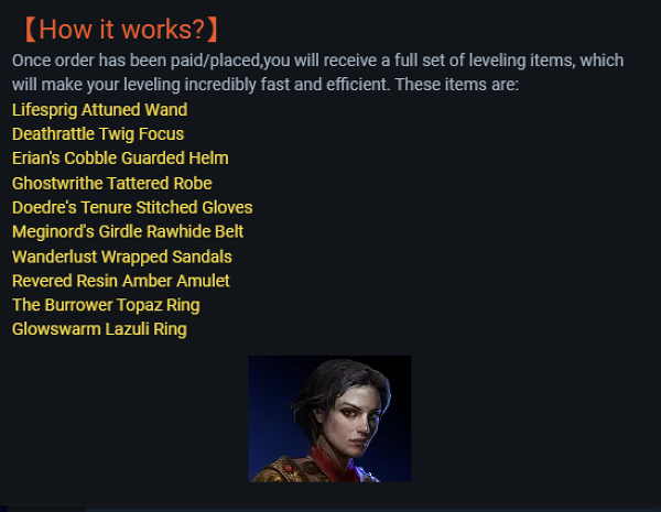 MMOJUGG Path of Exile 2 Sorceress（Start Bundles） Details View of Item Function and Use