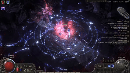 MMOJUGG Path of Exile 2 Witch Blood Mage Spark Details View of Item Function and Use
