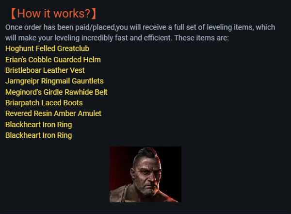 MMOJUGG Path of Exile 2 Warrior（Start Bundles） Details View of Item Function and Use