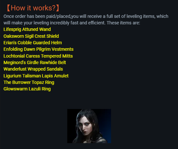 MMOJUGG Path of Exile 2 Witch（Start Bundles） Details View of Item Function and Use