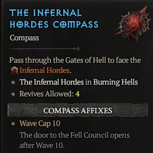 MMOJUGG Diablo 4 [Carry Run] World T4-(Wave Cap 10) Compass Buying Page Display