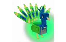 MMOJUGG Grow A Garden Peacock Details View of Item Function and Use