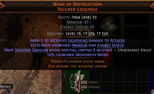 Path of Exile 2 WAKE OF DESTRUCTION SECURED LEGGINGS#937873 Details MMOJUGG Path of Exile 2 WAKE OF DESTRUCTION SECURED LEGGINGS#937873 Details View of Item Function and Use