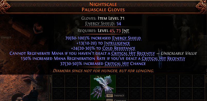 MMOJUGG Path of Exile 2 NIGHTSCALE PAUASCALE GLOVES#938392 Details View of Item Function and Use