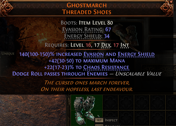 Path of Exile 2 GHOSTMARCH THREADED SHOES#942060 Details MMOJUGG Path of Exile 2 GHOSTMARCH THREADED SHOES#942060 Details View of Item Function and Use