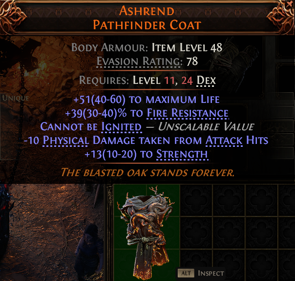 Path of Exile 2 ASHREND PATHFINDER COAT#942119 Details MMOJUGG Path of Exile 2 ASHREND PATHFINDER COAT#942119 Details View of Item Function and Use
