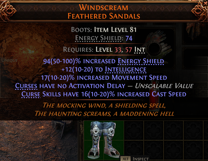 Path of Exile 2 WINDSCREAM FEATHERED SANDALS#945769 Details MMOJUGG Path of Exile 2 WINDSCREAM FEATHERED SANDALS#945769 Details View of Item Function and Use