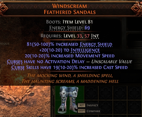 Path of Exile 2 WINDSCREAM FEATHERED SANDALS#945888 Details MMOJUGG Path of Exile 2 WINDSCREAM FEATHERED SANDALS#945888 Details View of Item Function and Use