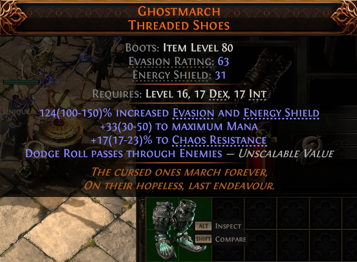 Path of Exile 2 GHOSTMARCH THREADED SHOES#948527 Details MMOJUGG Path of Exile 2 GHOSTMARCH THREADED SHOES#948527 Details View of Item Function and Use