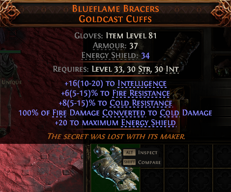 Path of Exile 2 BLUEFLAME BRACERS GOLDCAST CUFFS#953856 Details MMOJUGG Path of Exile 2 BLUEFLAME BRACERS GOLDCAST CUFFS#953856 Details View of Item Function and Use