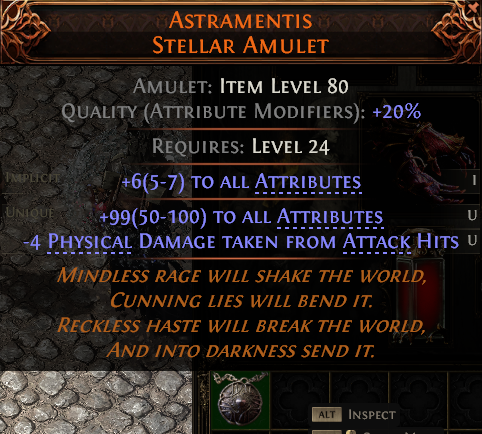 MMOJUGG Path of Exile 2 ASTRAMENTIS STELLAR AMULET#1145890 Buying Page Display