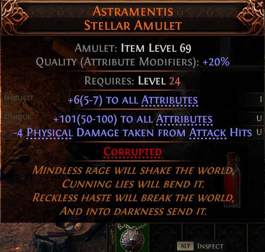MMOJUGG Path of Exile 2 ASTRAMENTIS STELLAR AMULET#1148161 Buying Page Display