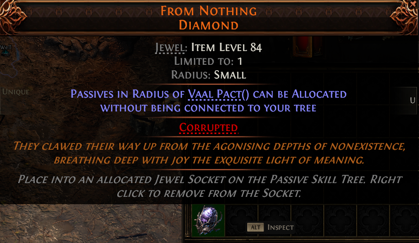 MMOJUGG Path of Exile 2 FROM NOTHING DIAMOND#1149811 Buying Page Display