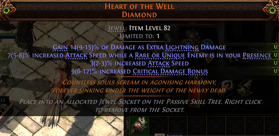 MMOJUGG Path of Exile 2 HEART OF THE WELL DIAMOND#1151642 Buying Page Display