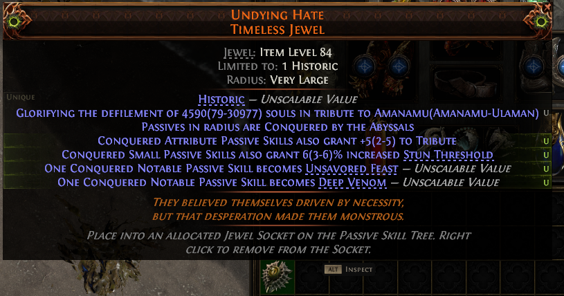 MMOJUGG Path of Exile 2 UNDYING HATE TIMELESS JEWEL#1153191 Buying Page Display