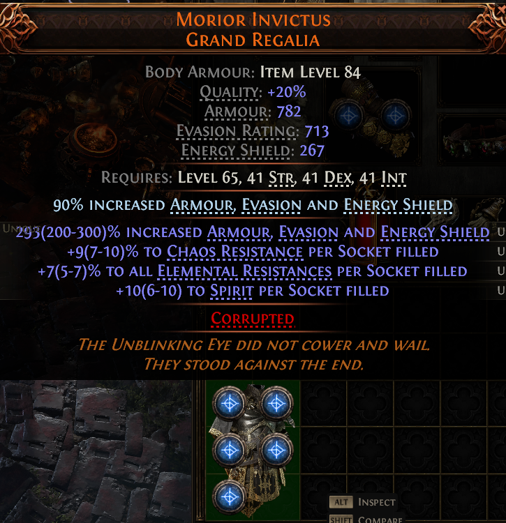 MMOJUGG Path of Exile 2 MORIOR INVICTUS GRAND REGALIA#1153229 Details View of Item Function and Use
