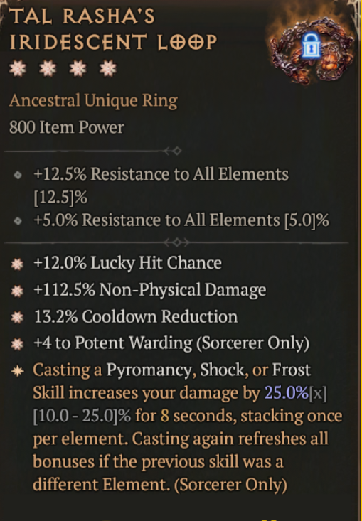 MMOJUGG Diablo 4 TAL RASHA'S IRIDESCENT LOOP#1154434 Buying Page Display