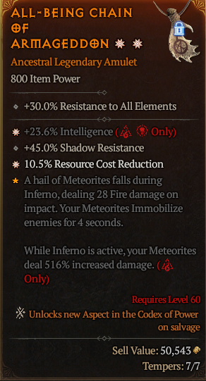 MMOJUGG Diablo 4 ALL-BEING CHAIN OF ARMAGEDDON#1156516 Buying Page Display