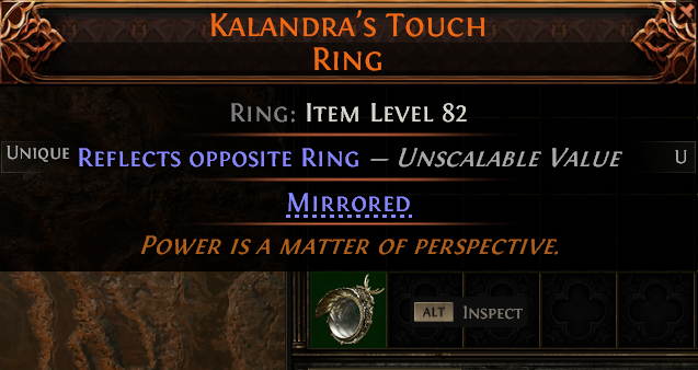 MMOJUGG Path of Exile 2 KALANDRA'S TOUCH RING#1242807 Details View of Item Function and Use
