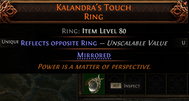 MMOJUGG Path of Exile 2 KALANDRA'S TOUCH RING#1242821 Details View of Item Function and Use