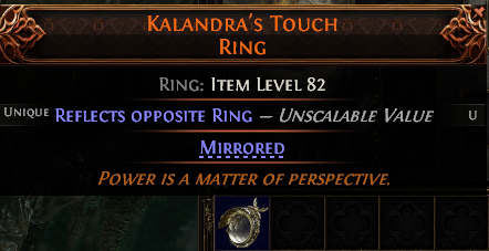MMOJUGG Path of Exile 2 KALANDRA'S TOUCH RING#1254483 Details View of Item Function and Use