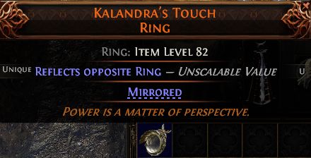 MMOJUGG Path of Exile 2 KALANDRA'S TOUCH RING#1257016 Details View of Item Function and Use