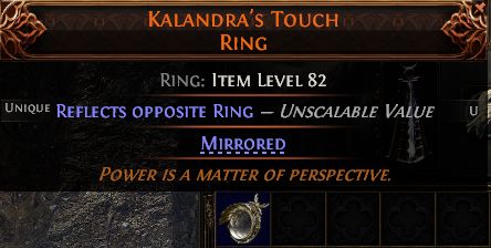 MMOJUGG Path of Exile 2 KALANDRA'S TOUCH RING#1257024 Details View of Item Function and Use