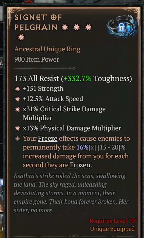 Diablo 4 SIGNET OF PELGHAIN#1427888 Details MMOJUGG Diablo 4 SIGNET OF PELGHAIN#1427888 Details View of Item Function and Use