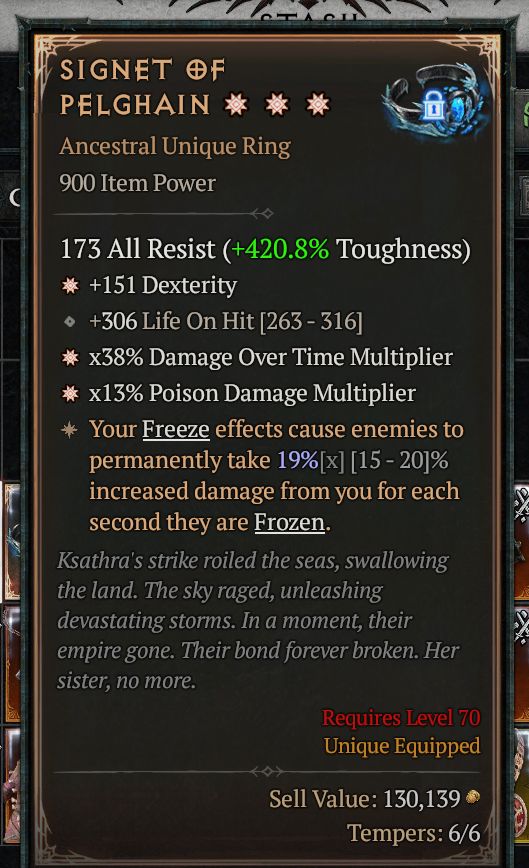 Diablo 4 SIGNET OF PELGHAIN#1430965 Details MMOJUGG Diablo 4 SIGNET OF PELGHAIN#1430965 Details View of Item Function and Use