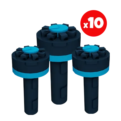 MMOJUGG Grow A Garden x10 Basic Sprinklers Details View of Item Function and Use
