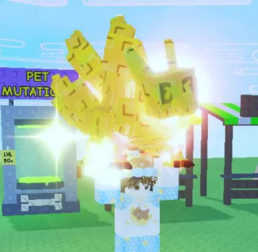 MMOJUGG Grow A Garden Golden Kitsune Details View of Item Function and Use