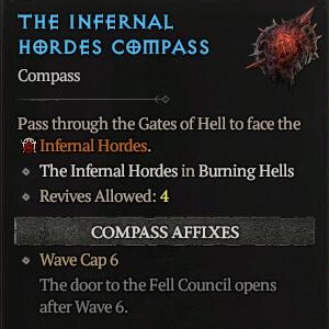 MMOJUGG Diablo 4 [Carry Run] World T4-(Wave Cap 6) Compass Buying Page Display