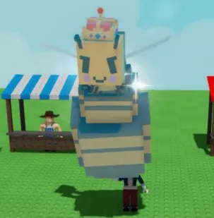 MMOJUGG Grow A Garden Shiny Queen Bee Details View of Item Function and Use