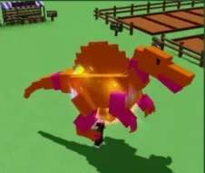 MMOJUGG Grow A Garden Rainbow Spinosaurus Details View of Item Function and Use