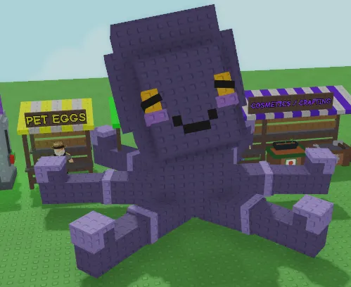 MMOJUGG Grow A Garden Mega Mimic Octopus Details View of Item Function and Use