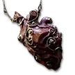 MMOJUGG Path of Exile 2 Carnage Heart Amber Amulet Buying Page Display