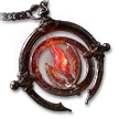 MMOJUGG Path of Exile 2 Igniferis Crimson Amulet Buying Page Display