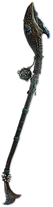 MMOJUGG Path of Exile 2 Matsya Crescent Quarterstaff Buying Page Display