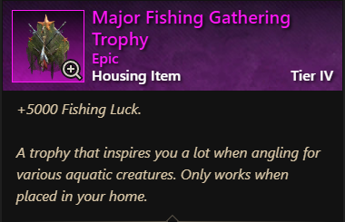 MMOJUGG New World Aeternum Major Fishing Gathering Trophy Buying Page Display
