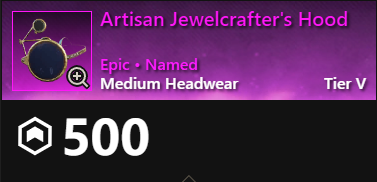 MMOJUGG New World Aeternum Artisan Jewelcrafter's Hood Buying Page Display