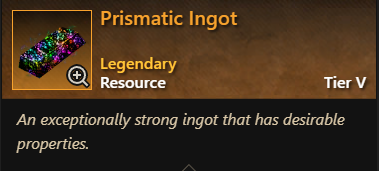 MMOJUGG New World Aeternum Prismatic Ingot * 50 Buying Page Display