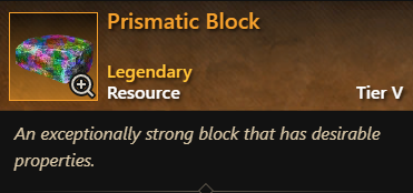 MMOJUGG New World Aeternum Prismatic Block * 50 Buying Page Display