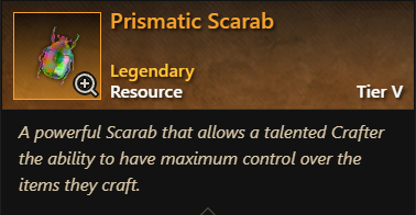 MMOJUGG New World Aeternum Prismatic Scarab * 2 Buying Page Display