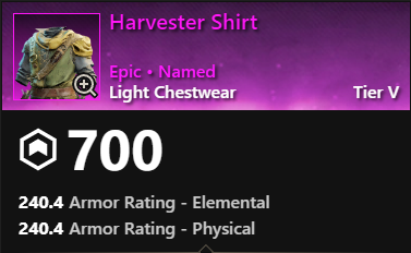 MMOJUGG New World Aeternum Harvester Shirt  Buying Page Display