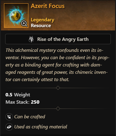 MMOJUGG New World Aeternum Azerit Focus Buying Page Display