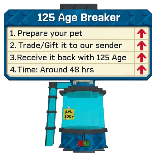 MMOJUGG Grow A Garden Mimic Octopus 125age Breaker Details View of Item Function and Use