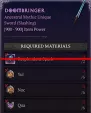 MMOJUGG Diablo 4 [Crafting Mythic] Doombringer  [6 Yul+6 Noc+6 Qua--No Spark] Details View of Item Function and Use