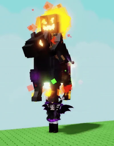 MMOJUGG Grow A Garden Rainbow Headless Horseman Details View of Item Function and Use