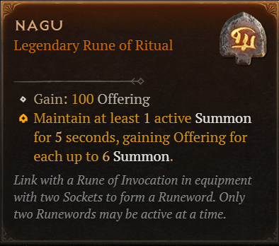 MMOJUGG Diablo 4 Nagu Details View of Item Function and Use